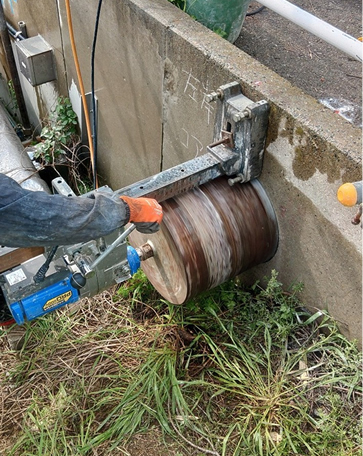 コア抜き・ワイヤーソー工事 / ケミカル打設3