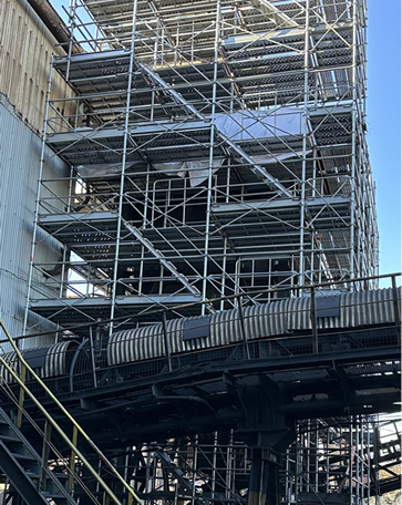 足場仮設工事1